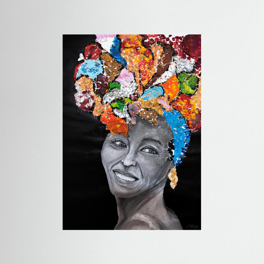 "Colorita" Paper Print