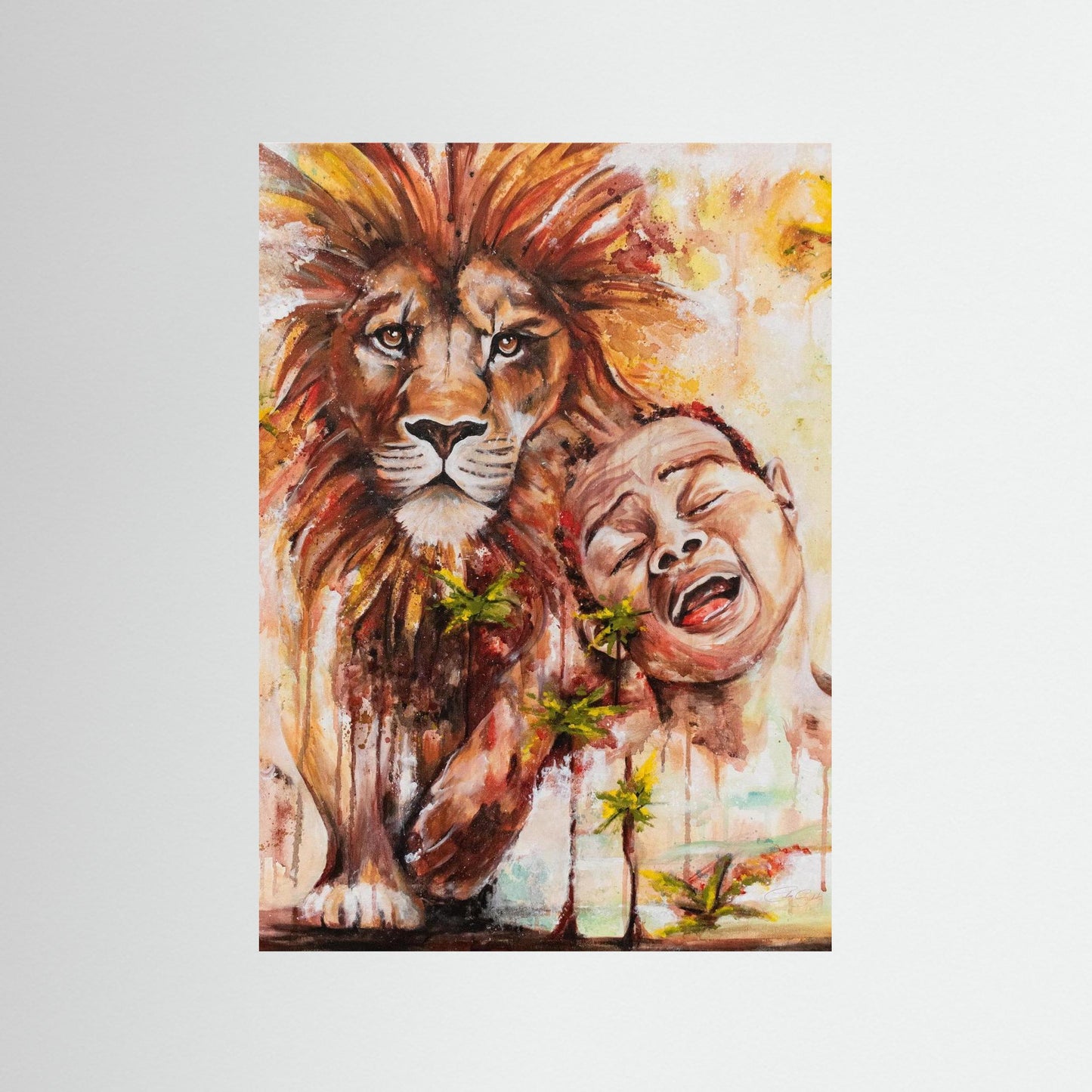 "Cry" Giclée Paper Print