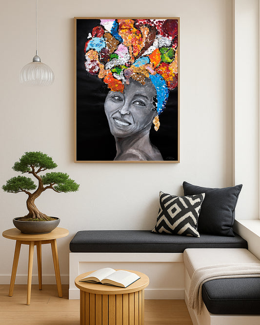 "Colorita" Giclée Paper Print