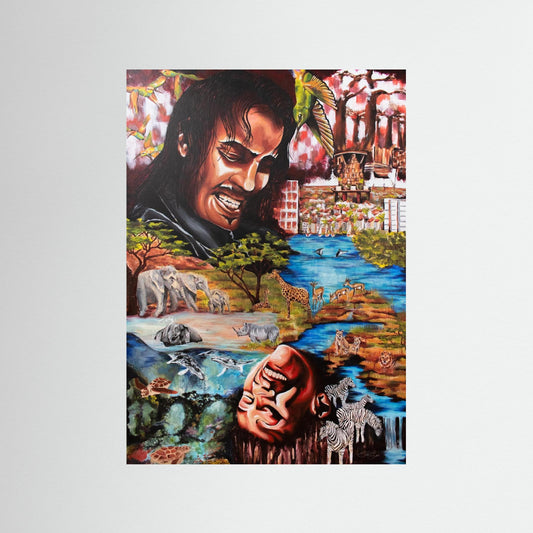 "Souls Dance" Giclée Paper Print