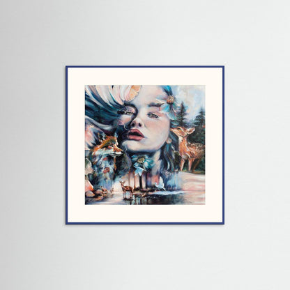 "Unperfect Peace" Framed Paper Print