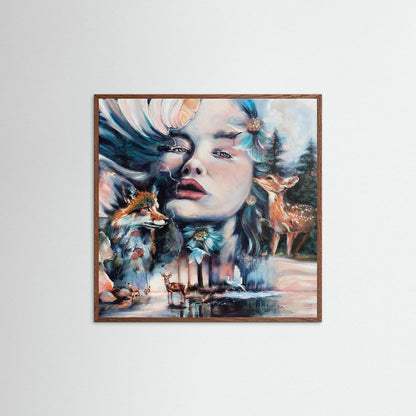 "Unperfect Peace" Framed Paper Print