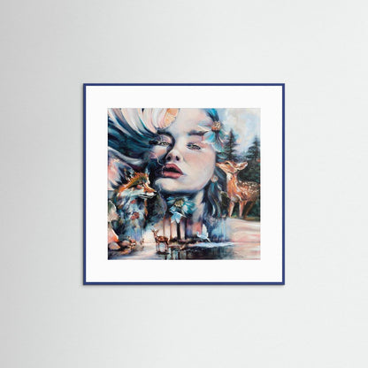 "Unperfect Peace" Framed Paper Print