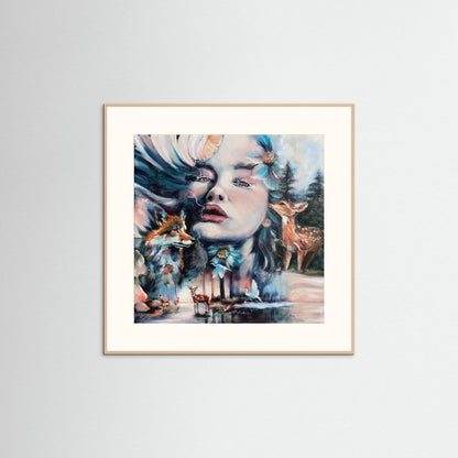 "Unperfect Peace" Framed Paper Print
