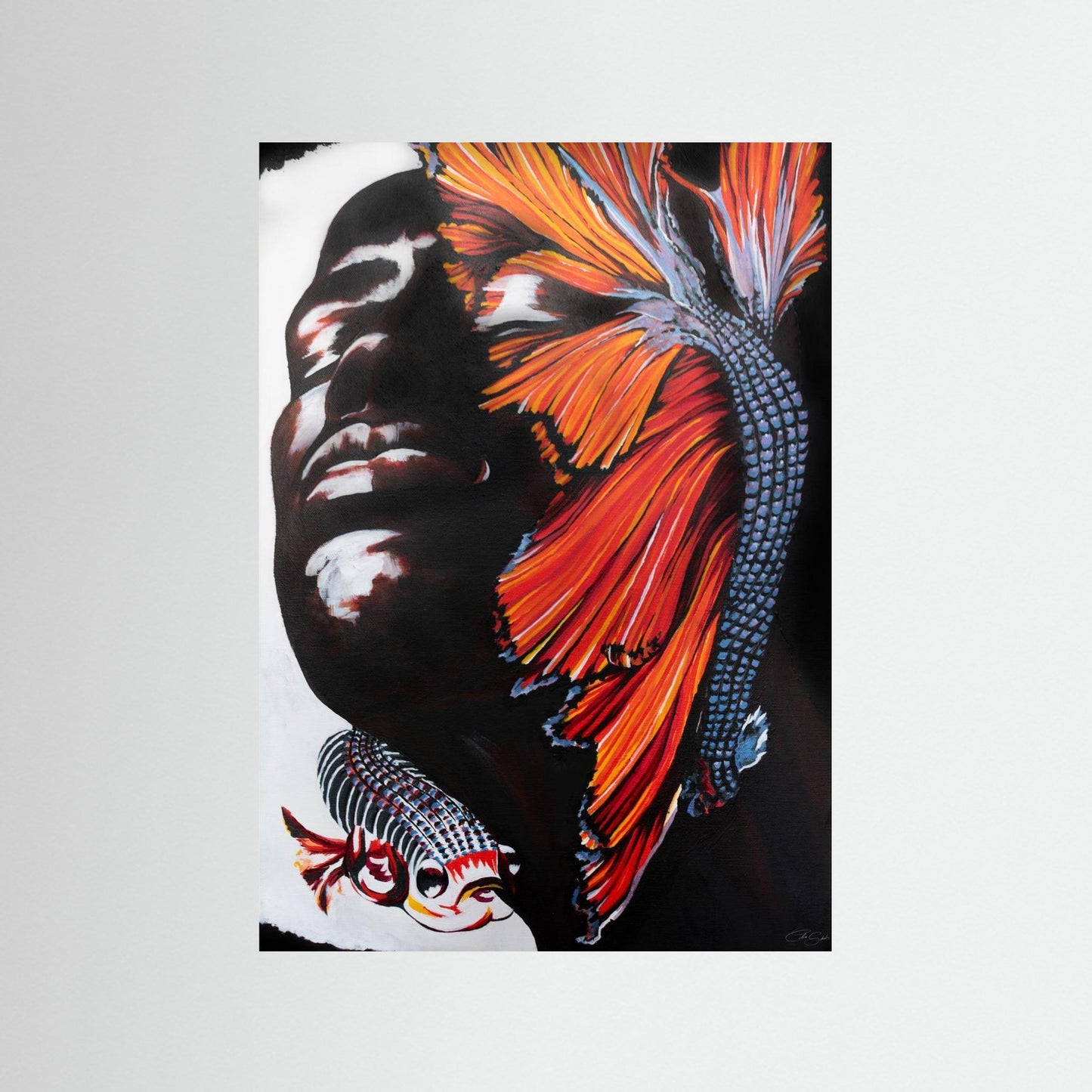 "Orange" Giclée Paper Print